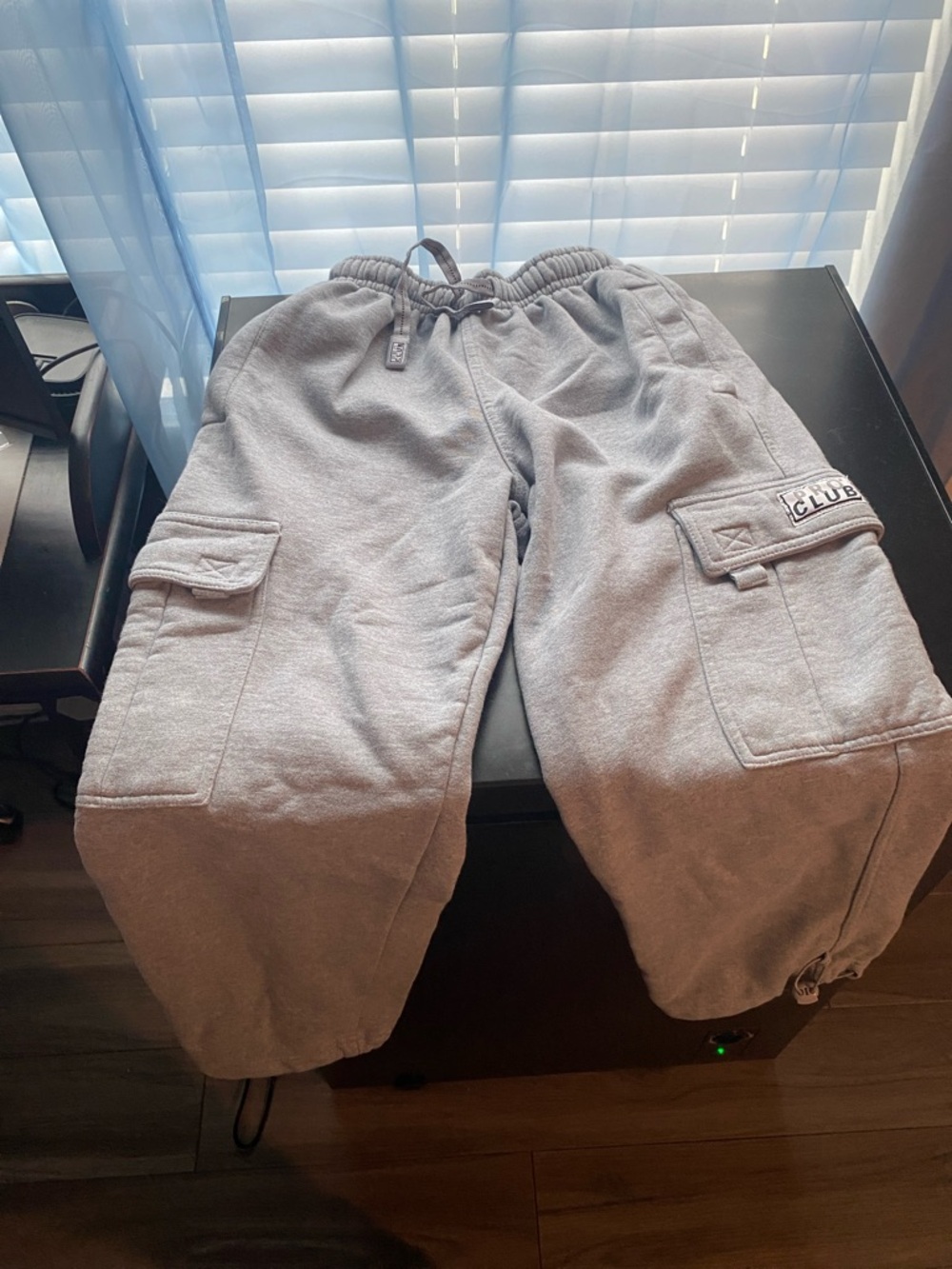 Relaxed Cargo Joggers - Gray